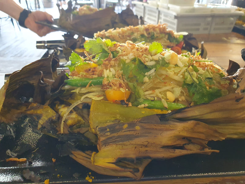 Banana Leaf Grilled/Baked Barramundi